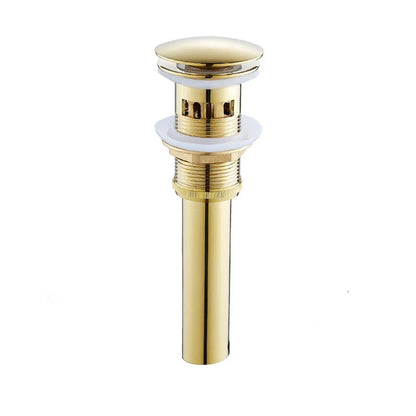 Chrome Basin Faucets Modern Gold Deck Mounted Bathroom