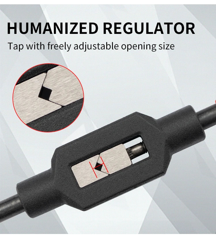 M1-M8 M9-M27 Hand Tap Wrench Adjustable Tapping Device