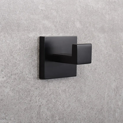 Matte Black Bathroom Hardware 304 Stainless Steel Towel