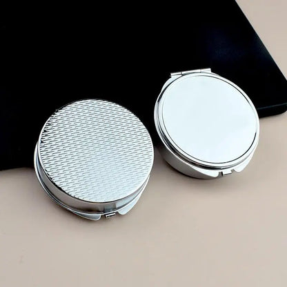 Multi Compartment Mini Jewelry Display Case Mirror Storage