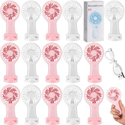 12-100 Mini Handheld Fan Bulk Wedding Fan Usb