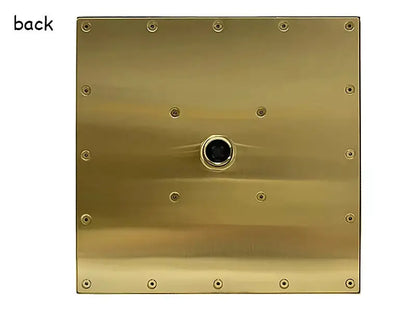 Brass Square Rain Shower Head Quality Bathroom Bath