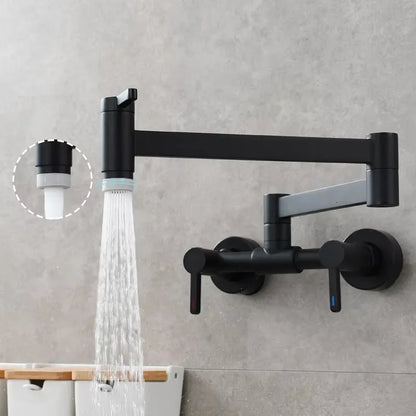Pot Filler Tap Wall Mounted Foldable Faucet Cold