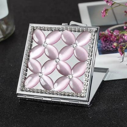Compact Mirror 1x/2x Magnification Pocket Mirror Women 3inch