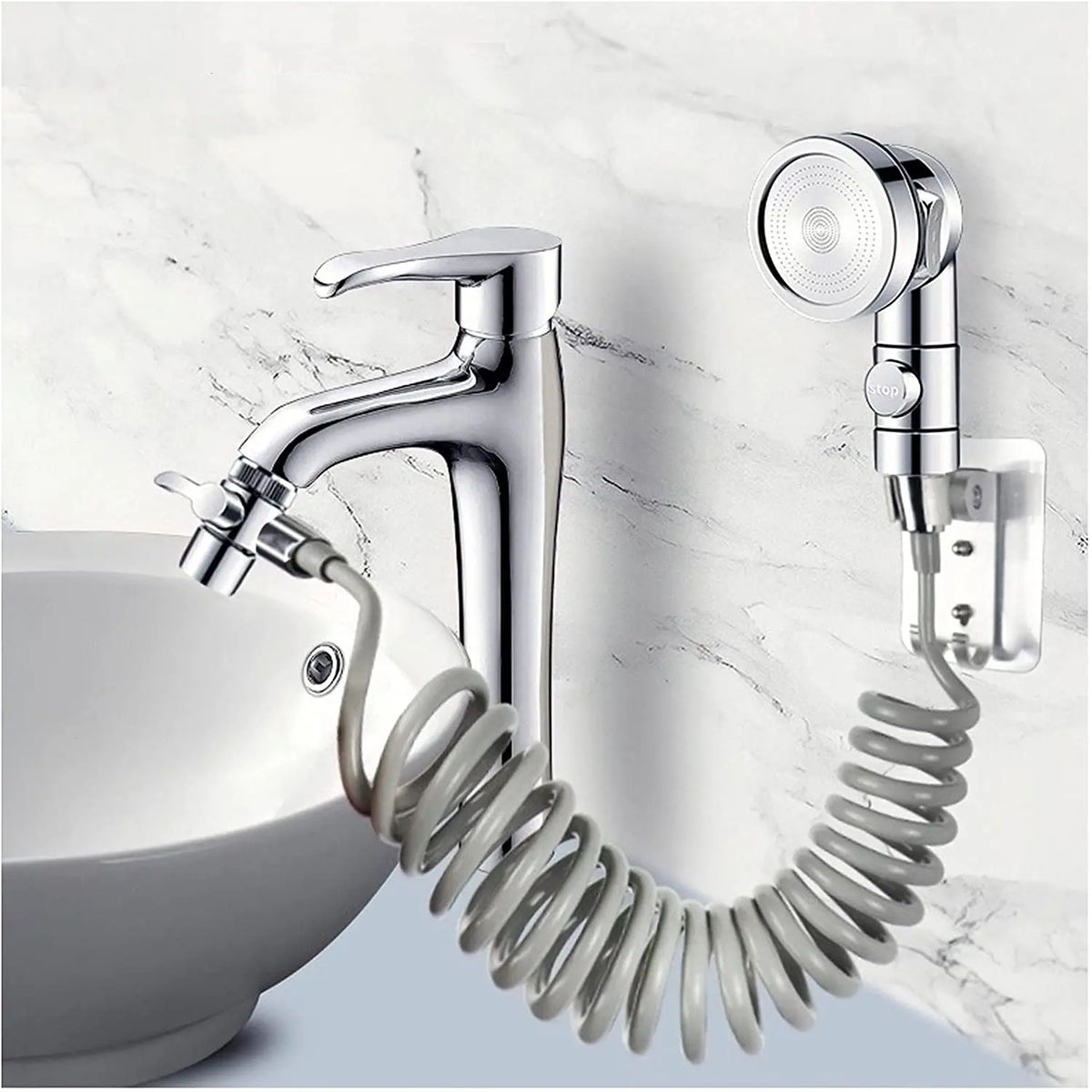 Shower Faucet Hose Handheld Shower Head Spray Tap