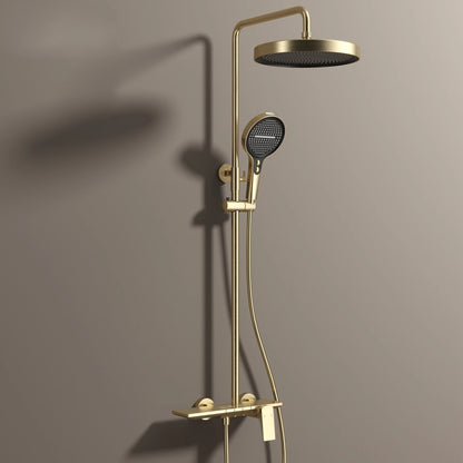 Newly Piano Bathroom Shower Premium Brass Cold Bathroom