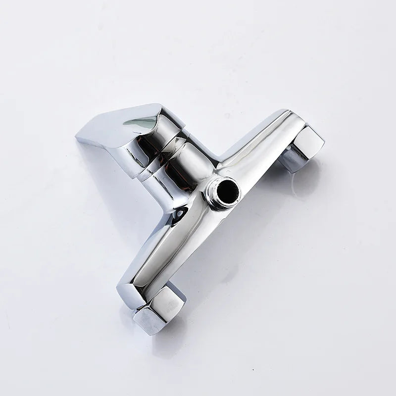 Brass Shower Faucet Mixer Valve Shower Head Hidden