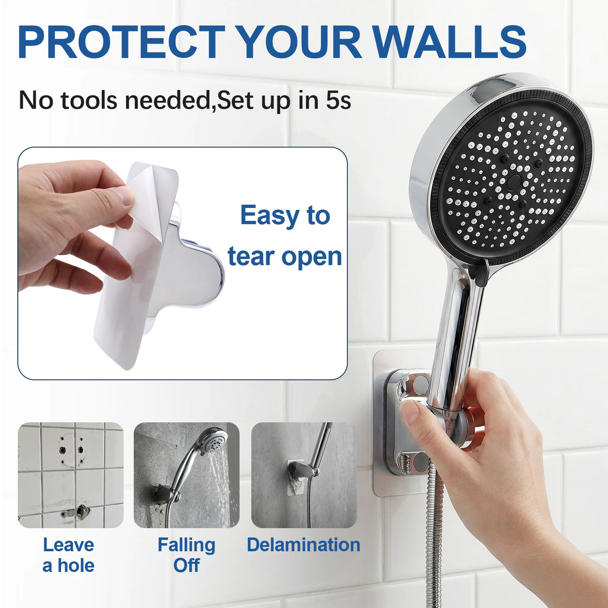 Shower Head Rain Shower Head Handheld Spray Combo