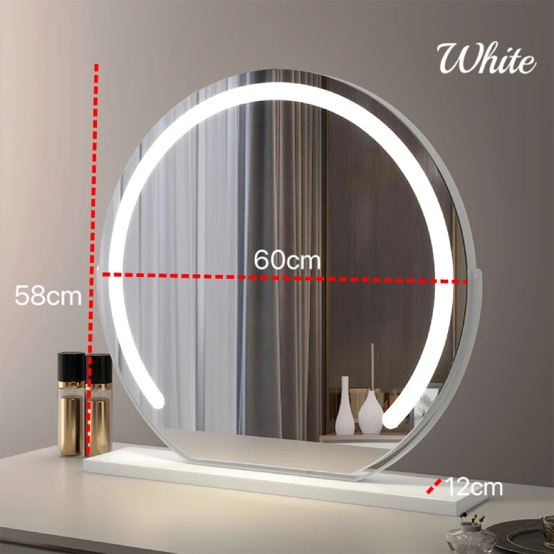 Vanity Makeup Mirror Lights Detachable 15x Magnification Color