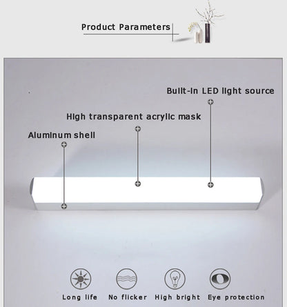 Modern Led Wall Lamp 12w 16w 22w Ac85-265v