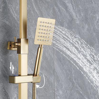 Oxg Brushed Nickel Gold Shower Faucet Bathroom Shower