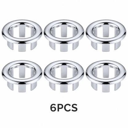 1-20pcs Round Basin Overflow Cap Sink Drain Cover