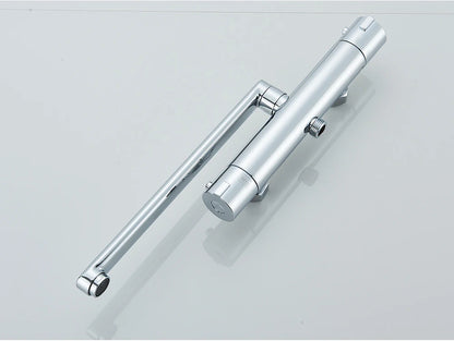 Chrome Black Bathtub Faucet Wall Mounted Thermostatic Shower