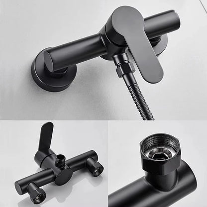 304 Stainless Steel Bathroom Shower Faucet Wall Mounted
