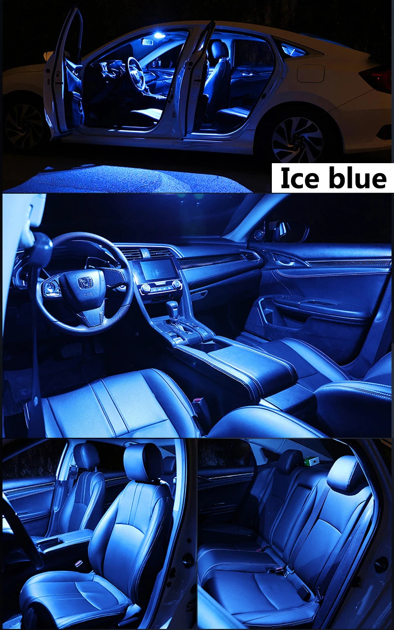 Zitwo 11pcs Led Interior Dome Map Light Bulb