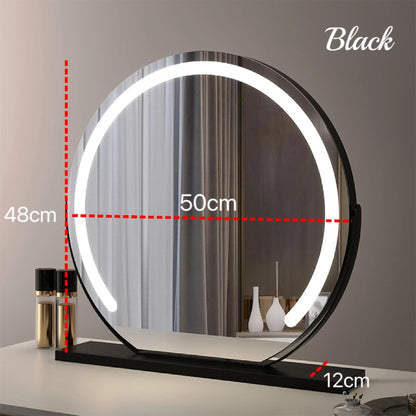 Vanity Makeup Mirror Lights Detachable 15x Magnification Color