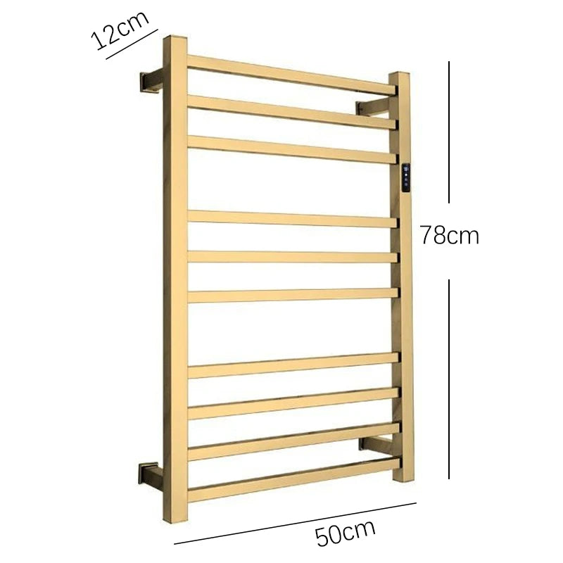 Oxg Towel Warmer Built-In Timer Wall Mounted Electric
