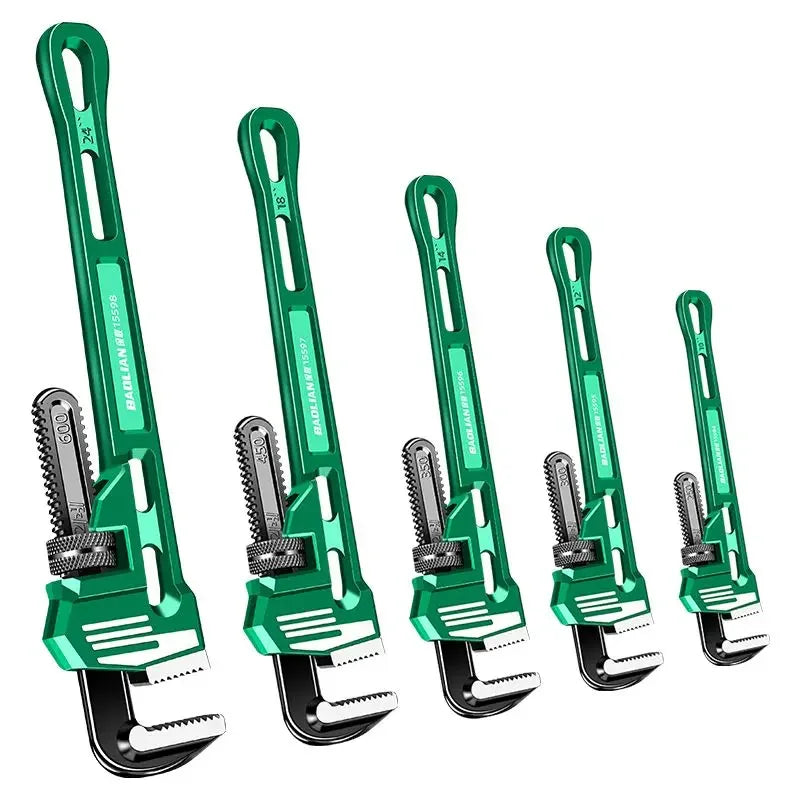 10/12/14/18 Inch Pipe Wrench Universal Monkey Spanner