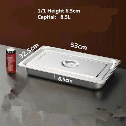 Square Basin Rectangle Tray Basin Lid Gn Pan