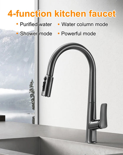 Vgx Water Filter Faucet Dual Spout Pure Drinking