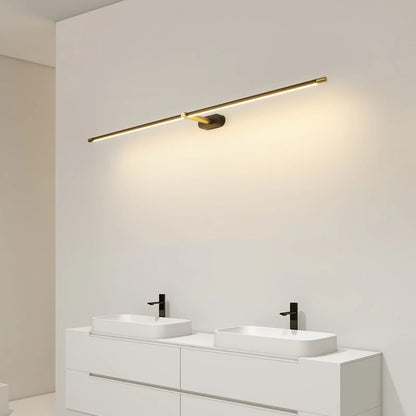 Nordic Slim Wall Sconce Lamp Bathroom Mirror Light