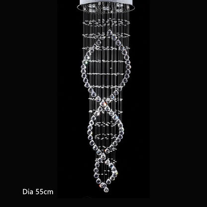 Crystal Led Hanging Lamp Modern Led Chandeliers Light