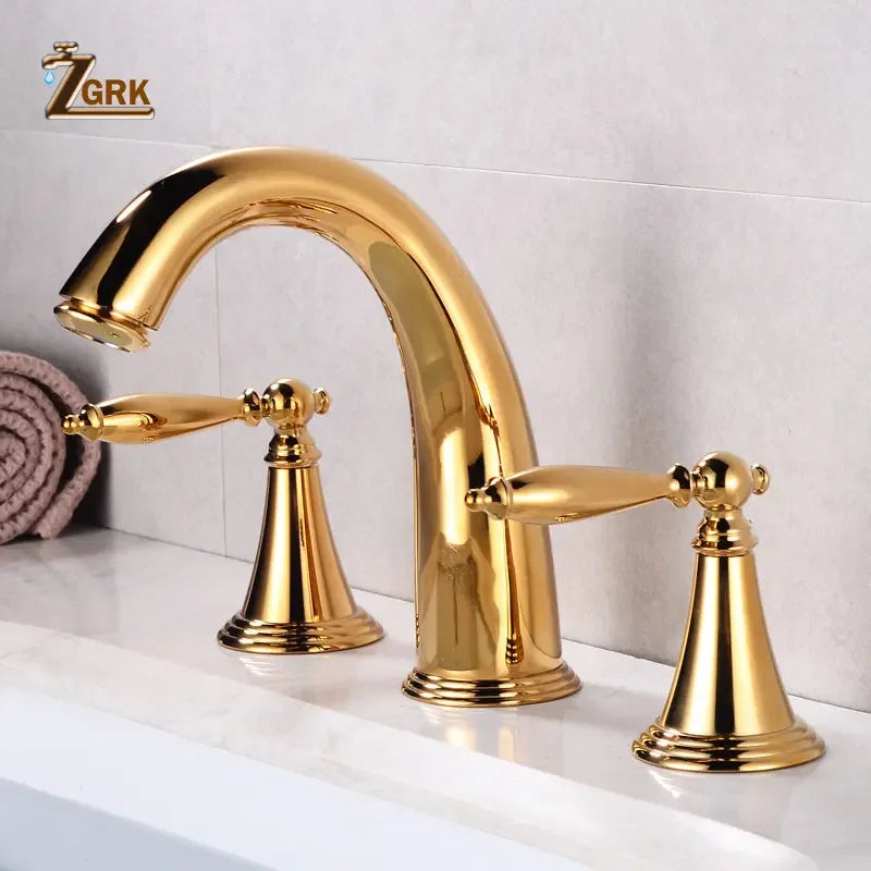 Basin Faucet Holes Dual Control Bathroom Sink Faucet