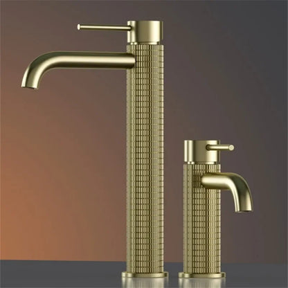 Brushed Rose Gold Bathroom Faucet Brushed Gold Basin