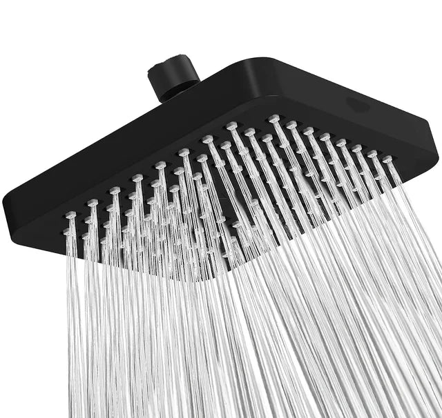 Inches High Pressure Rain Shower Head Arm 1min
