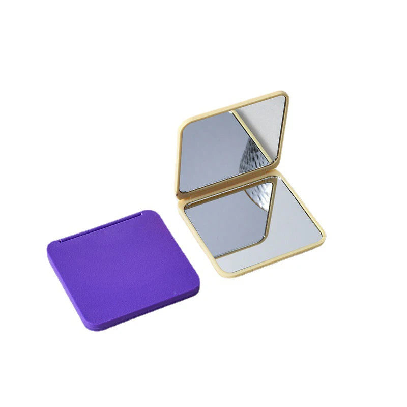 2-Face Makeup Mirror Square Cute Girl Gift Hand