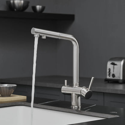 White Cold Filter Sink Faucets Ways Pure Water