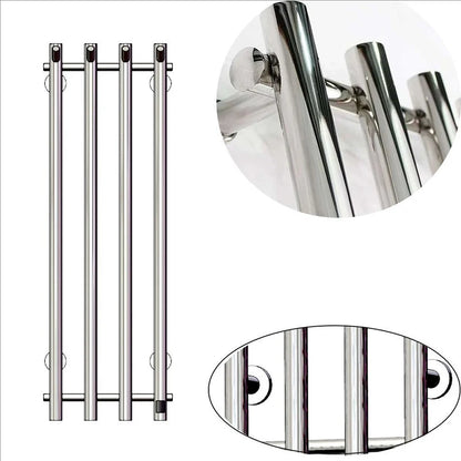 Bathroom Electric Heated Towel Rack 3/4 Bars Bathroom