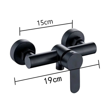 304 Stainless Steel Bathroom Shower Faucet Wall Mounted