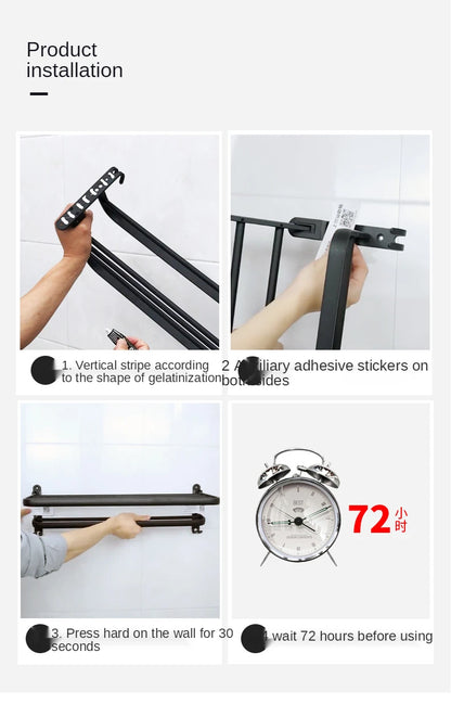 Bathroom Holder Toilet Paper Holder Towel Rack Toilet