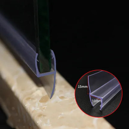 6/8/10/12mm Shower Screen Seal Strip Pvc Frameless Glass