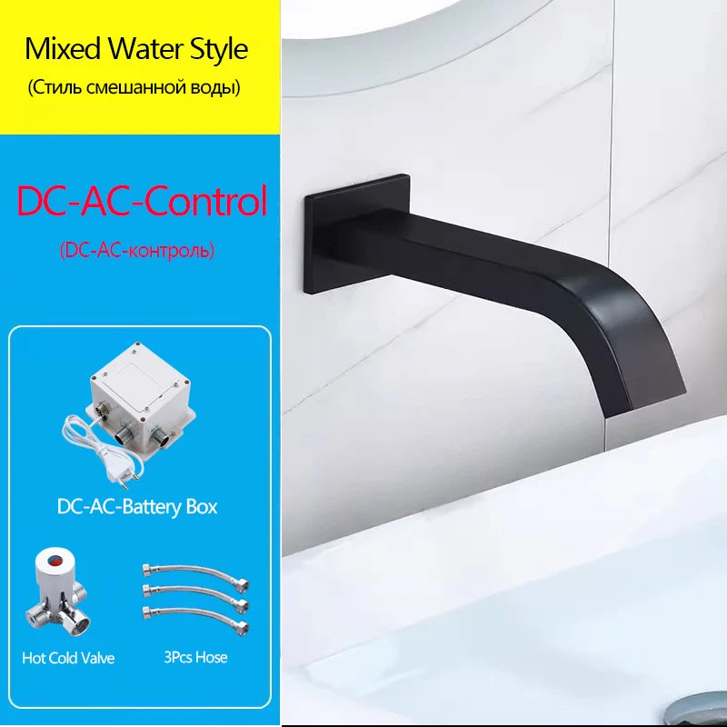 Oxg Wall Mount Smart Sensor Basin Faucet Automatic
