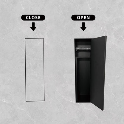 304 Stainless Steel Embedded Bathroom Niche Hidden Toilet