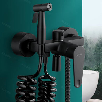 Bathroom Shower Faucet Spray Gun Brass Cold Water