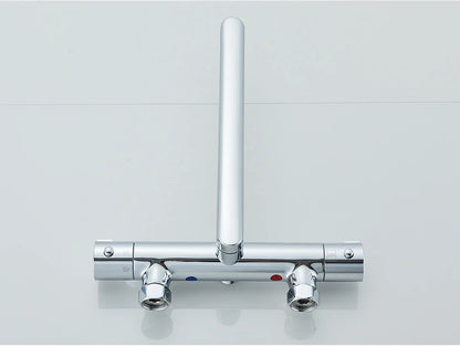 Chrome Black Bathtub Faucet Wall Mounted Thermostatic Shower