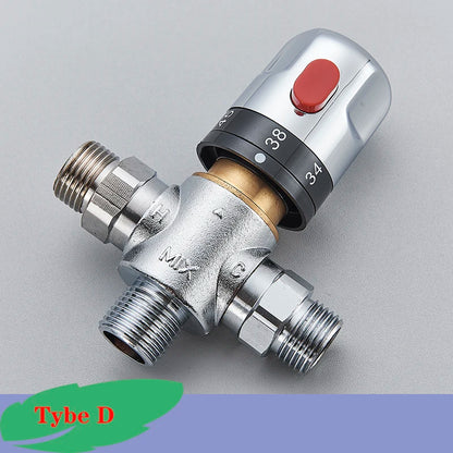 Brass Thermostatic Mixing Valve Constant Water Temperature Shower