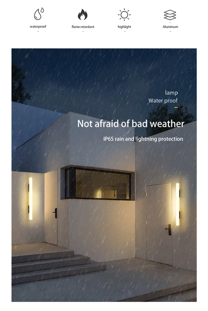 Ip65 Waterproof Wall Light Outdoor Garden Villa Exterior