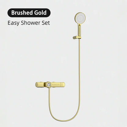 Luxury Solid Brass Smart Thermostatic Showers System Split