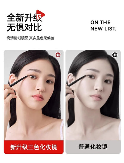 Rotatable Led Light Suction Cup Makeup Wall Mirror