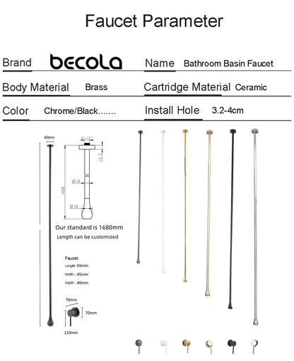 Ceiling Design Bathroom Bubbler & Cold Hang Faucet