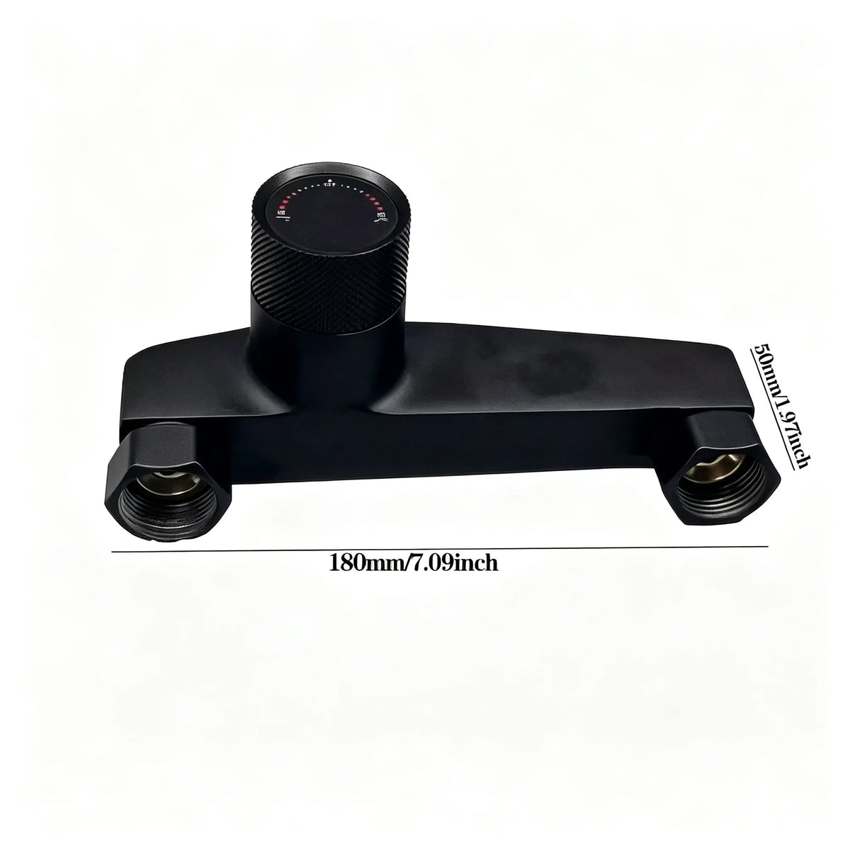 High Pressure Waterfall Shower Faucet Adjustable Temperature