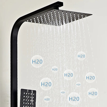 Chrome Digital Bathroom Shower System 10 Inch Stainless