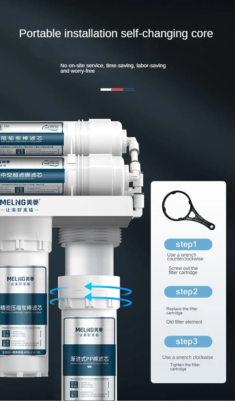 01 Ultra Water Filtration System Under Sink 6-Stage