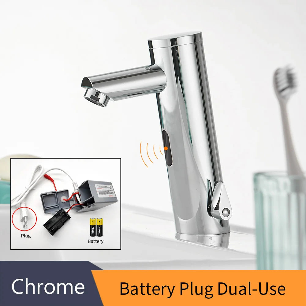 Bathroom Faucet Electric Automatic Sensor Faucet Touchless Sink