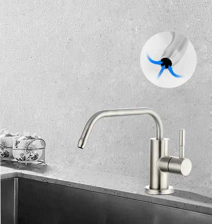Sink Faucet Direct Drinking Tap Cold Stainless Steel
