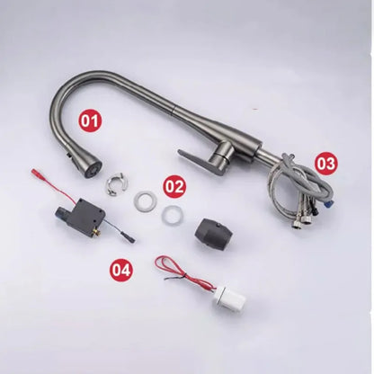 Gegve Smart Touch Faucets 304 Stainless Steel Removable